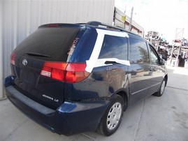 2004 Toyota Sienna Navy 3.3L AT 2WD #Z24724